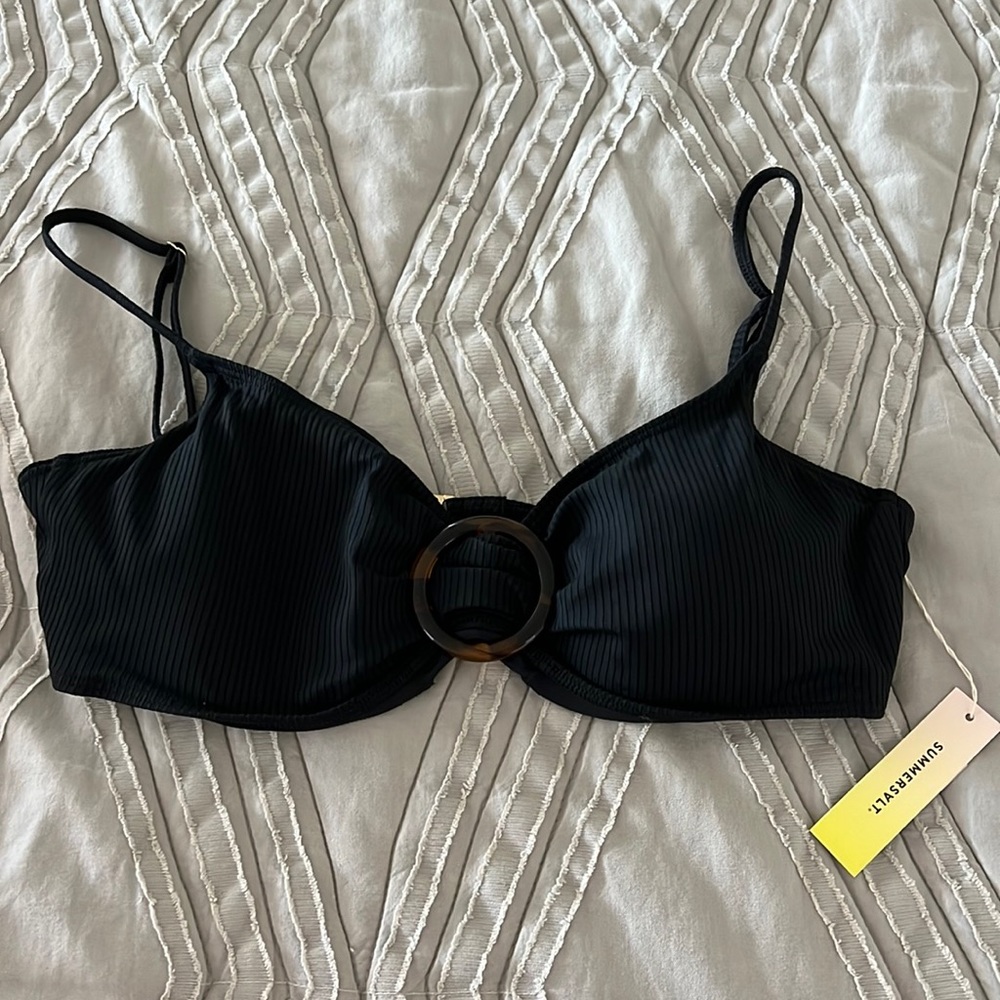 Summersalt Ribbed Wanderlust Bikini Top